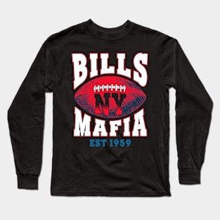 Bills NY Mafia Football Long Sleeve T-Shirt